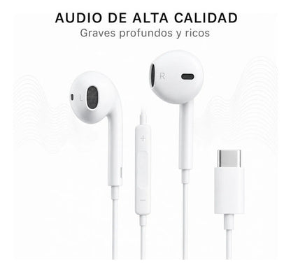 Audífonos Apple EarPods USB-C Originales con Micrófono – foto 7