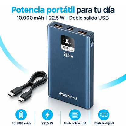 Power bank Master-G 10.000 mAh – foto 10