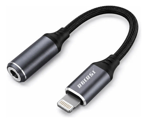 Adaptador Recrsi RE-ZJ23 Lightning a jack 3.5 mm – foto 1
