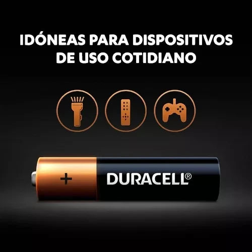 Pack Pilas Duracell AA 12 Unidades