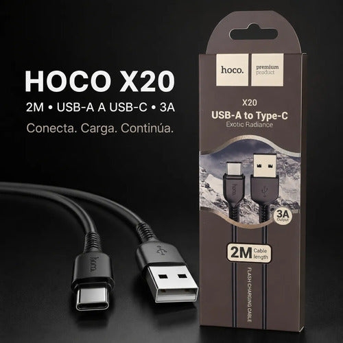 Cable Hoco X20 USB-C 2 m – foto 10