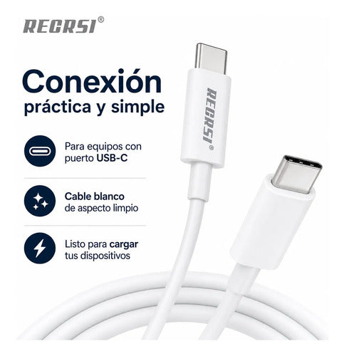 Cable Recrsi USB-C modelo 15 – foto 3