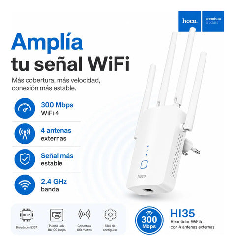 Repetidor WiFi Hoco HI35 – foto 2