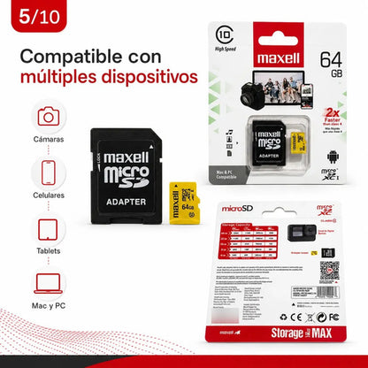 Micro SD Maxell 64 GB – foto 5