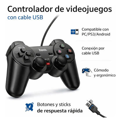 Control gamer USB Hoco GA3 – foto 2