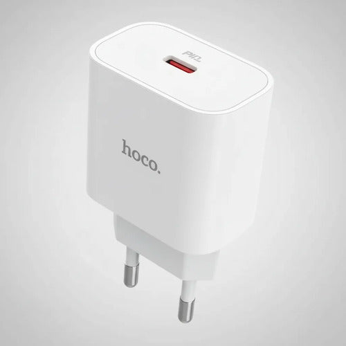 Cargador Hoco C76A USB-C Carga Rápida – Plus 20W (solo cargador) – foto 4