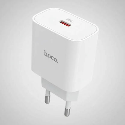 Cargador Hoco C76A USB-C Carga Rápida – Plus 20W (solo cargador) – foto 4