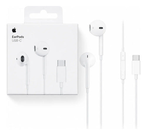 Audífonos Apple EarPods USB-C Originales con Micrófono – foto 2