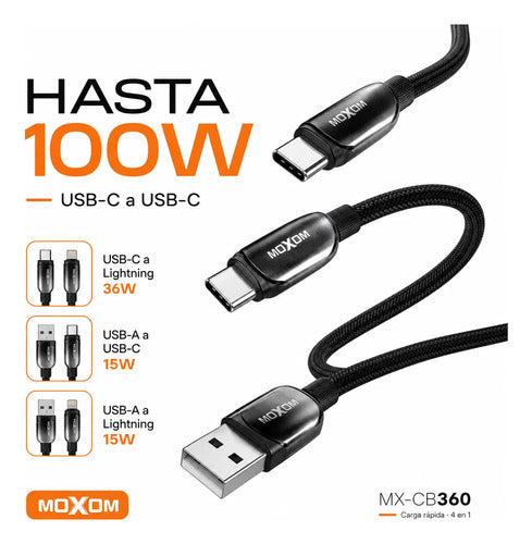 Cable Moxom MX-CB360 4 en 1 – foto 5