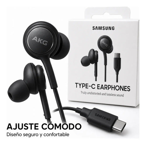 Audífonos Samsung AKG USB-C EO-IC100 Originales – Negro – foto 7