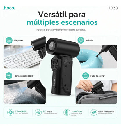 Soplador de aire portátil Hoco HX68 – foto 10