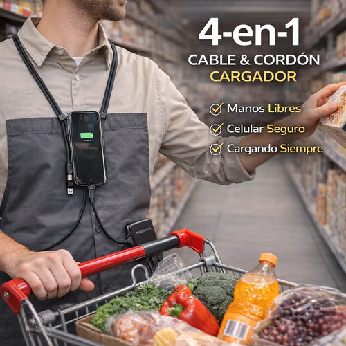 Cable colgante 4 en 1 Recrsi ZN-898 – foto 7