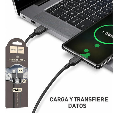 Cable Hoco X20 USB-C 2 m – foto 8