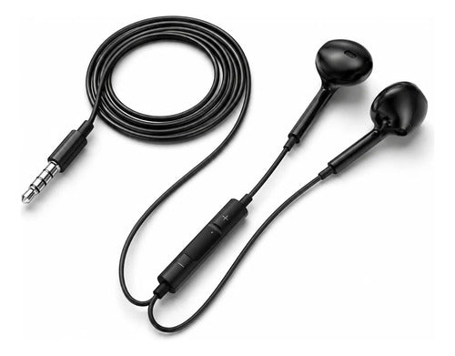 Audífonos Hoco M101 con Cable, Micrófono y Jack 3.5 mm – Negro – foto 3