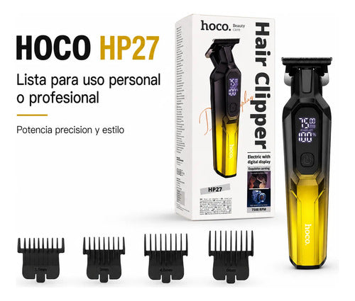 Cortadora de pelo y barba Hoco HP27 – foto 9