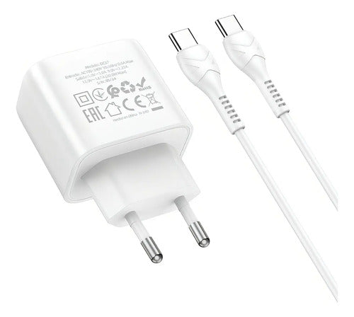 Cargador Hoco DC67 20W con cable USB-C – foto 8