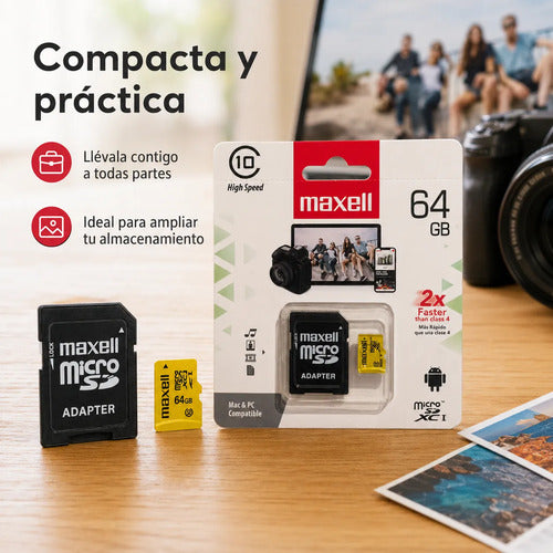 Micro SD Maxell 64 GB – foto 8