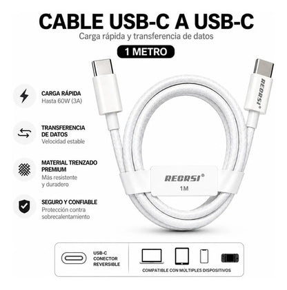 Cable Recrsi USB-C modelo 15 – foto 2