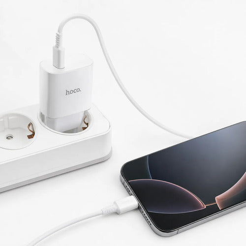 Cargador Hoco C76A USB-C Carga Rápida – Pro 30W + cable USB-C – foto 10
