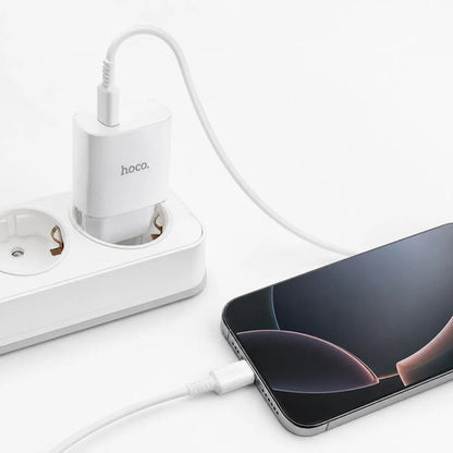 Cargador Hoco C76A USB-C Carga Rápida – Pro 30W + cable USB-C – foto 10