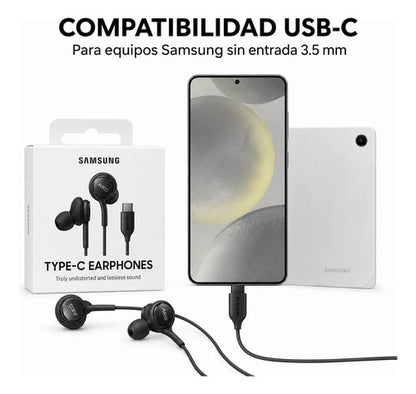 Audífonos Samsung AKG USB-C EO-IC100 Originales – Negro – foto 9