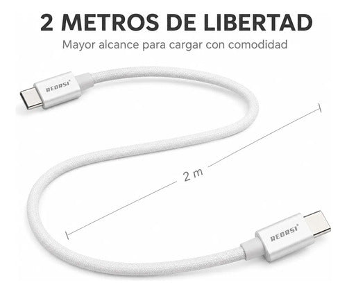 Cable Recrsi USB-C 2 m 240W – foto 10