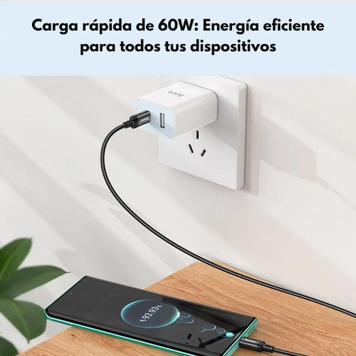 Cable Hoco X89 USB-C 60W – foto 4