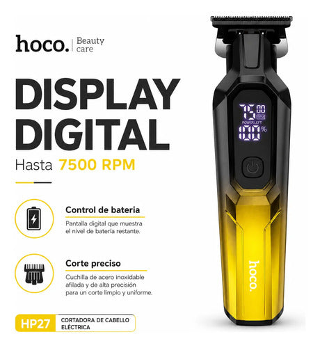 Cortadora de pelo y barba Hoco HP27 – foto 2