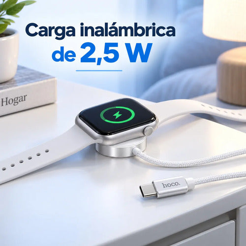 Cargador Hoco CW59 para Apple Watch y Samsung Watch – foto 7