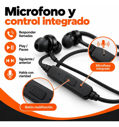 Auriculares RE-N10 con Cable USB-C y Control de Llamadas - foto 8