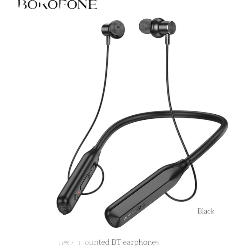 Audífonos Borofone BE68 Inalámbricos Bluetooth Banda Cuello