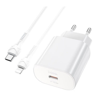 Cargador Hoco N22 25W USB-C con cable - foto 2