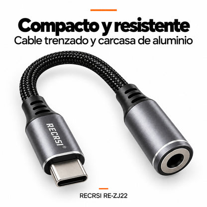 Audífonos JBL Tune 110 + Adaptador Recrsi RE-ZJ22 – foto 7