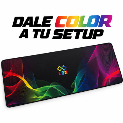 Mouse Pad Gamer LBN 80x30 cm Extendido Multicolor – foto 6