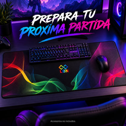 Mouse Pad Gamer LBN 80x30 cm Extendido Multicolor – foto 9