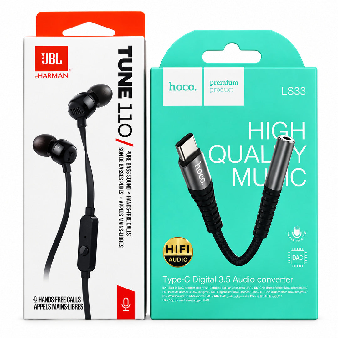 JBL Tune 110 + Hoco LS33 – foto 2