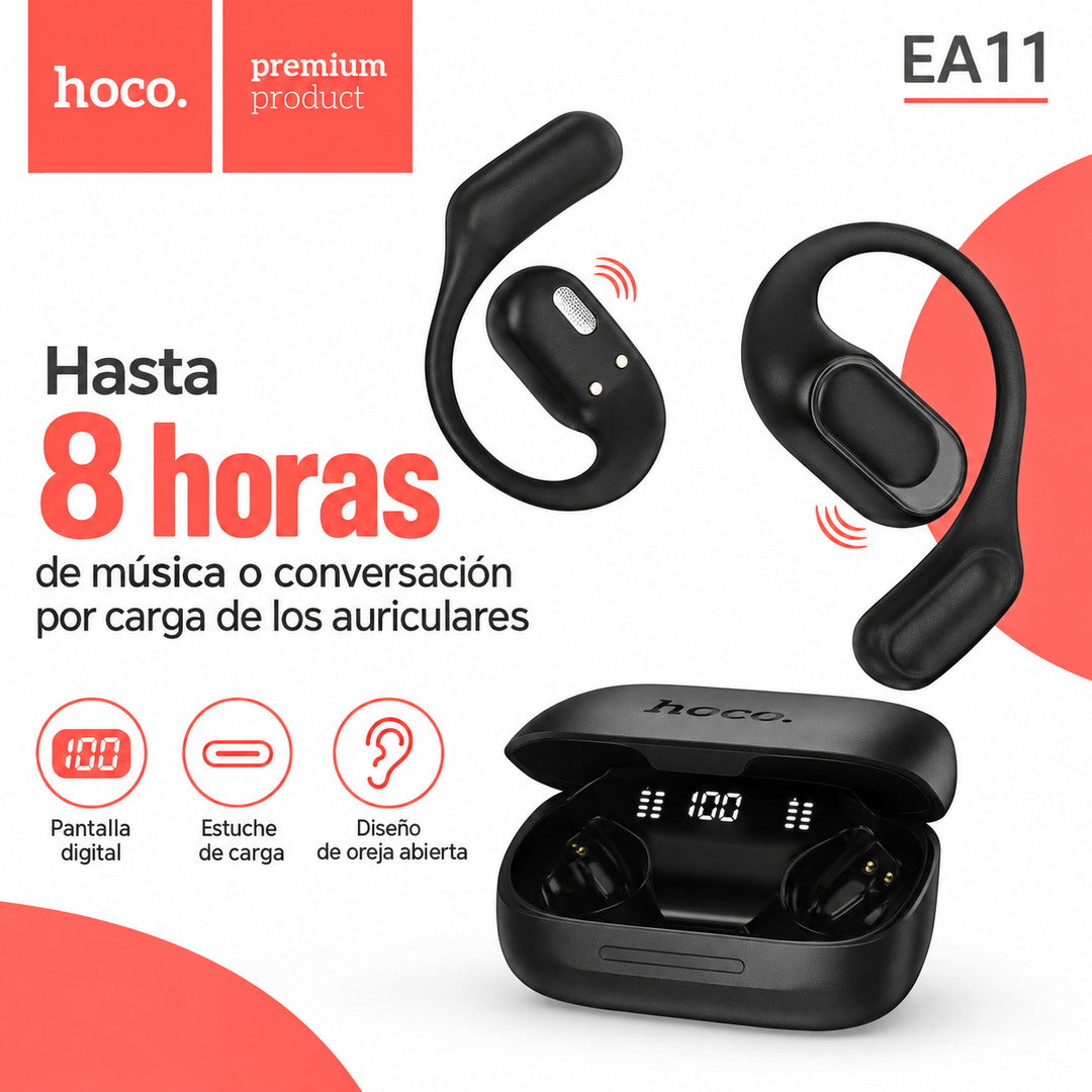 Hoco EA11 hasta 8 horas de música por carga