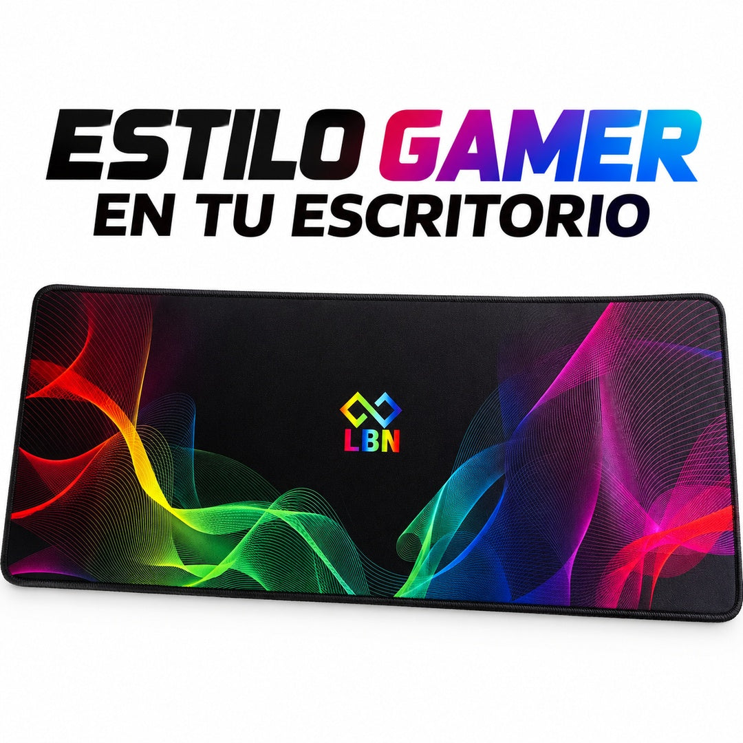 Mouse Pad Gamer LBN 80x30 cm Extendido Multicolor – foto 8