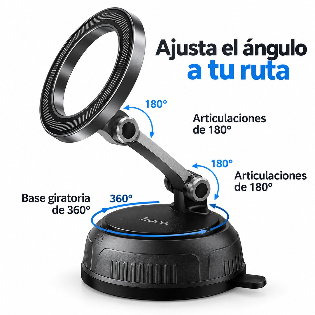 Kit Auto Hoco Z62A 30W + Cable X121 Lightning + Soporte Magnético H92