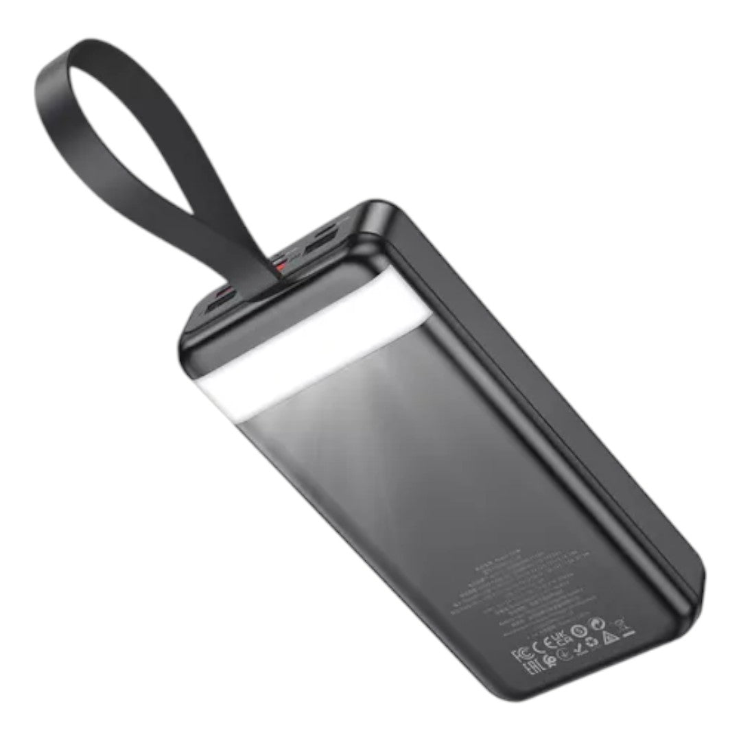 Power Bank Bateria Externa Hoco J123B 30000 mAh Carga Rapida