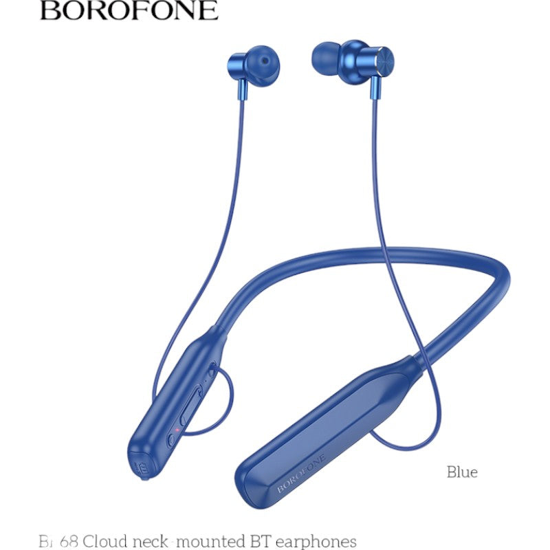 Borofone BE68 Audífonos Inalámbricos con Batería Duradera y Sonido HD